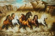 unknow artist, Horses 039